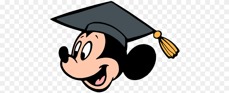 Mickey Mouse Clipart Graduate, Graduation, People, Person Png