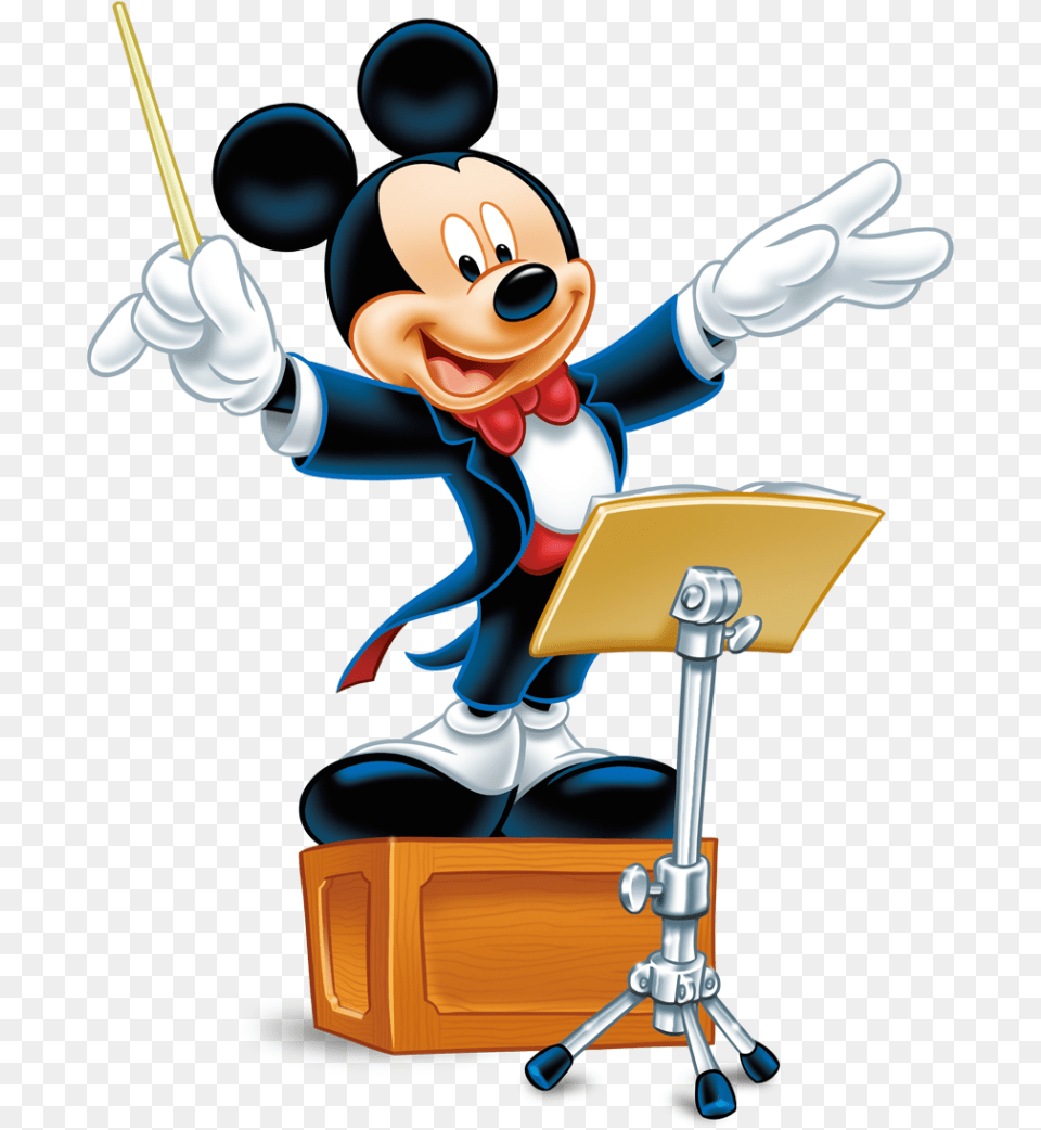 Mickey Mouse Clipart Mickey Mouse Conductor, Performer, Person Png
