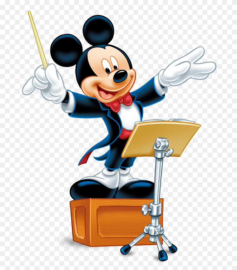 Mickey Mouse Clipart Mickey Mouse Playing Music, Performer, Person, Cleaning Png Image