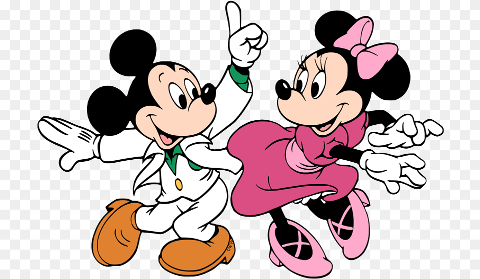 Mickey Mouse Clipart Minnie, Cartoon, Baby, Person Png