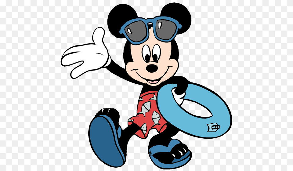 Mickey Mouse Clipart Pool, Accessories, Sunglasses, Cartoon, Baby Free Png