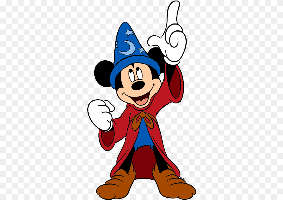 Mickey Mouse Clipart Sorcerer Mickey Mouse Mago, Person, Face, Head, Cartoon Free Png Download