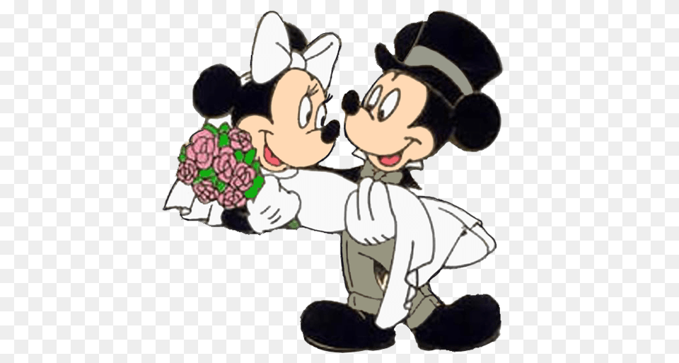 Mickey Mouse Clipart Wedding, Cartoon, Baby, Person, Head Png