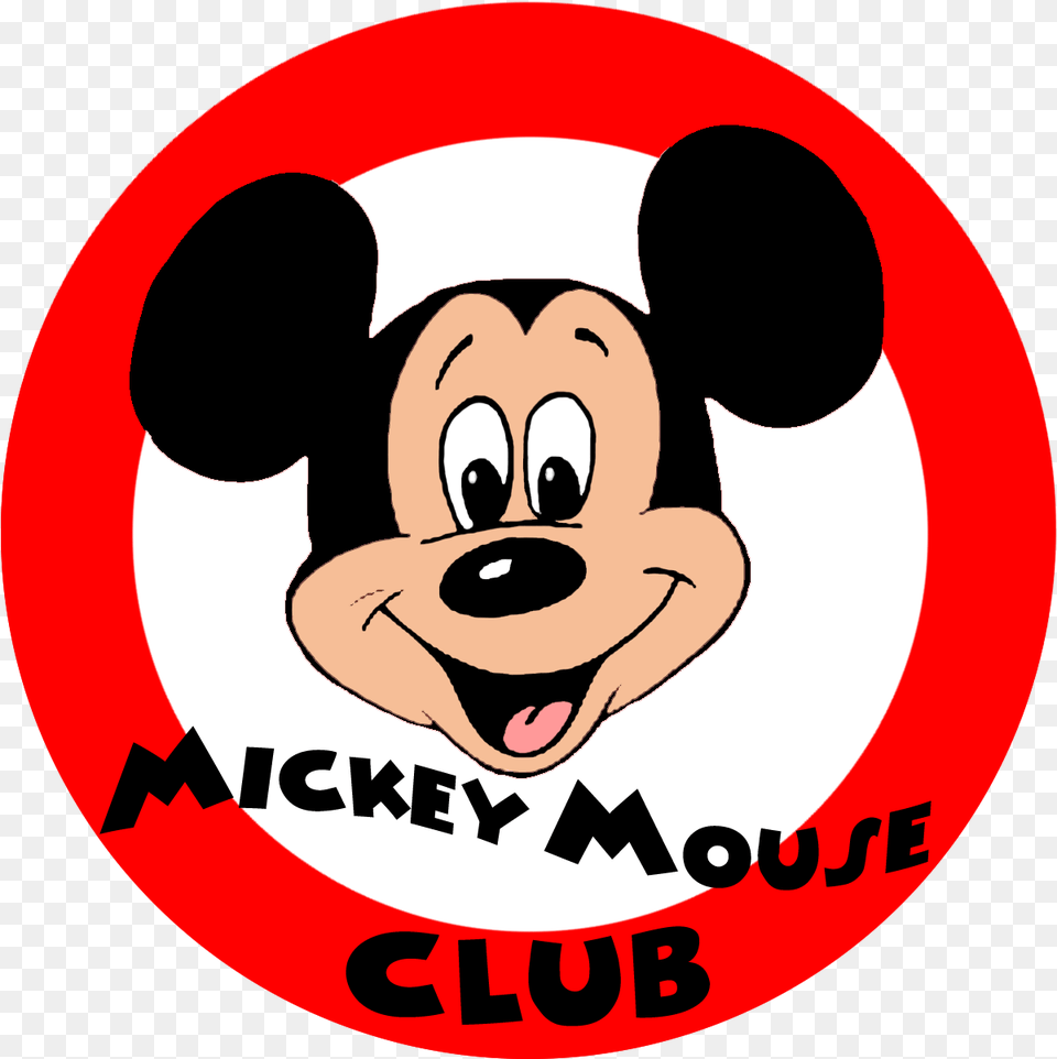 Mickey Mouse Club Logo, Sticker, Cartoon, Baby, Person Free Png Download