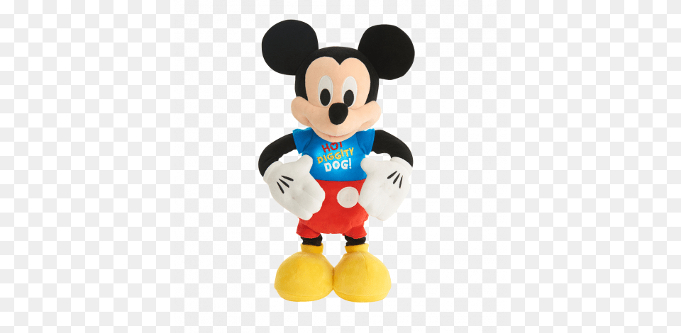 Mickey Mouse Clubhouse Hot Diggity Dance And Play Mickey, Plush, Toy, Mascot Free Transparent Png