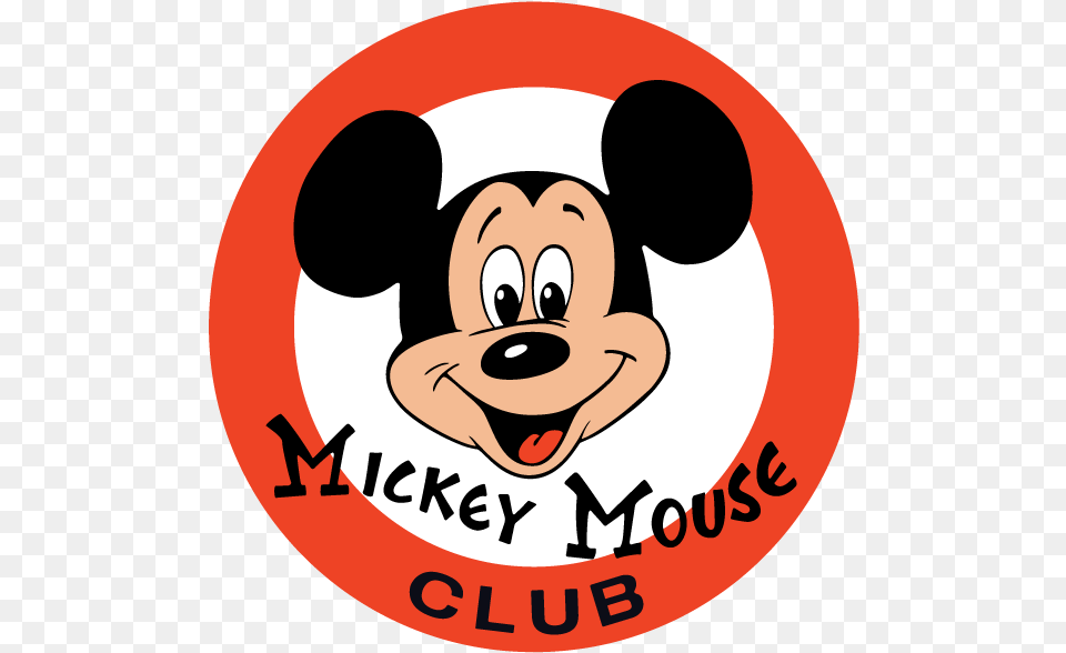 Mickey Mouse Clubhouse Logo Font Mickey Mouse Club Logo Transparent, Badge, Cartoon, Symbol, Disk Png Image