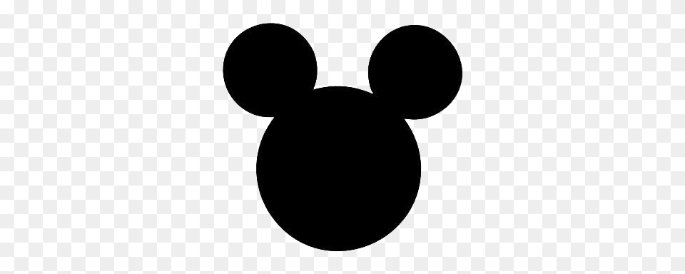 Mickey Mouse Ears, Silhouette Free Png Download