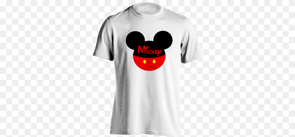 Mickey Mouse Ears Men39s T Shirt Shit Hits The Fan Shirt, Clothing, T-shirt Png Image