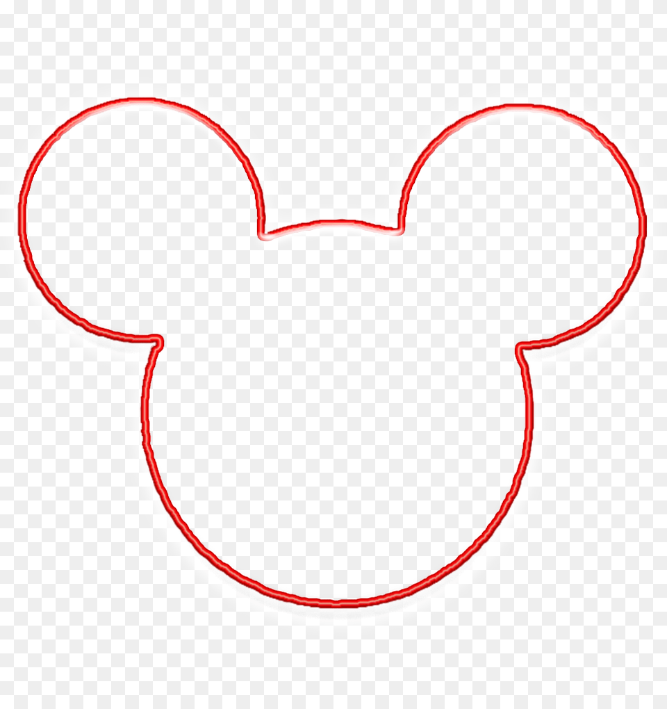 Mickey Mouse Ears Outline, Smoke Pipe, Logo, Heart Free Transparent Png