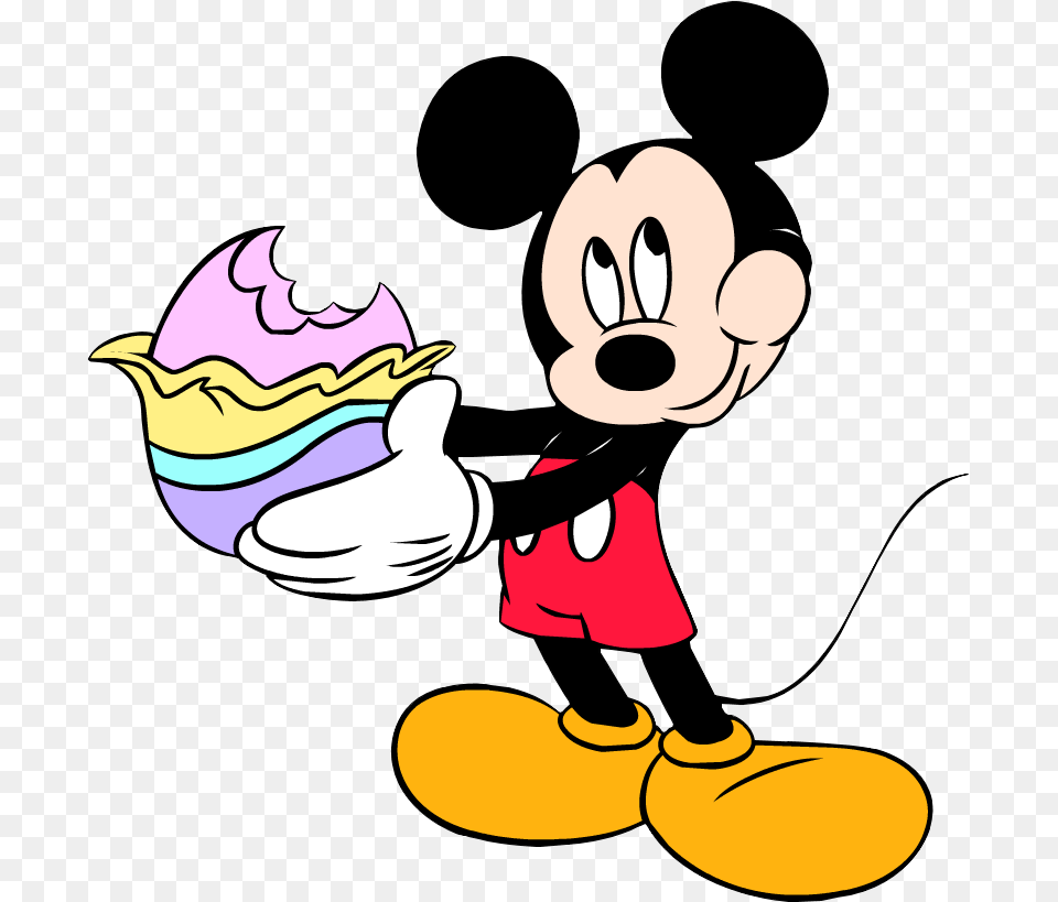 Mickey Mouse Eating Clipart, Cartoon Png