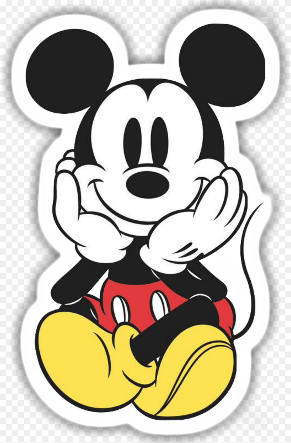 Mickey Mouse Epic Mickey Minnie Mouse The Walt Disney Stickers De Mickey Y Minnie, Baby, Person, Cartoon Free Transparent Png