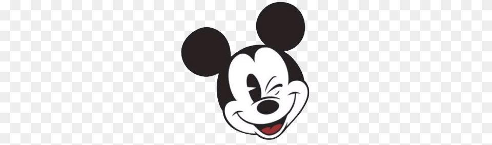 Mickey Mouse Face, Stencil Png