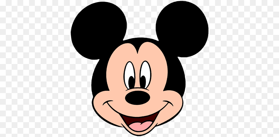 Mickey Mouse Face Clipart, Cartoon, Smoke Pipe Png