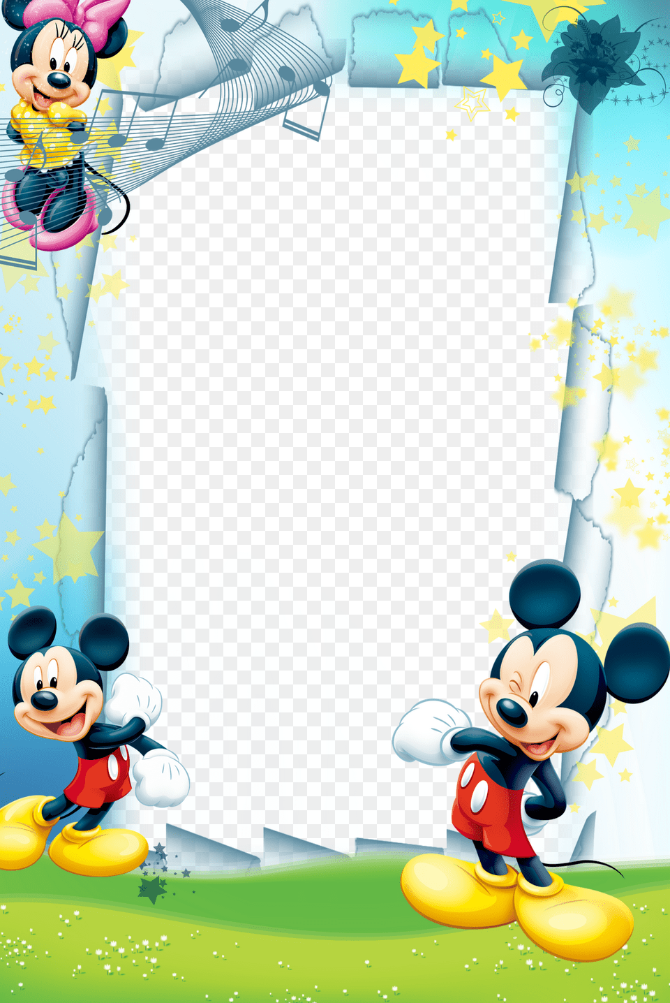 Mickey Mouse Frame, Baby, Person Png