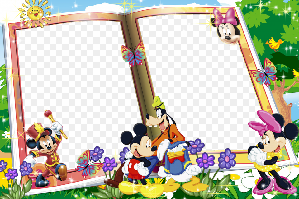 Mickey Mouse Frame Wallpapers Hd Frames Mickey Mouse, Person Png Image