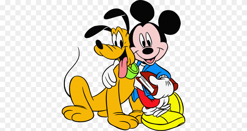 Mickey Mouse Friends, Cartoon, Cleaning, Person, Baby Png Image