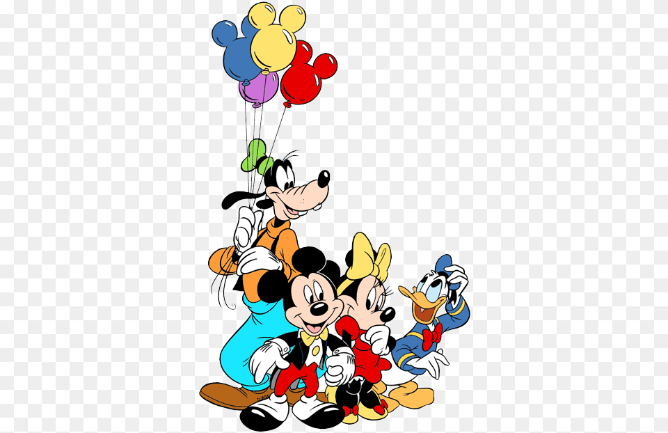 Mickey Mouse Friends Clip Art Disney Clip Art Galore, Cartoon, Baby, Person, Balloon Png