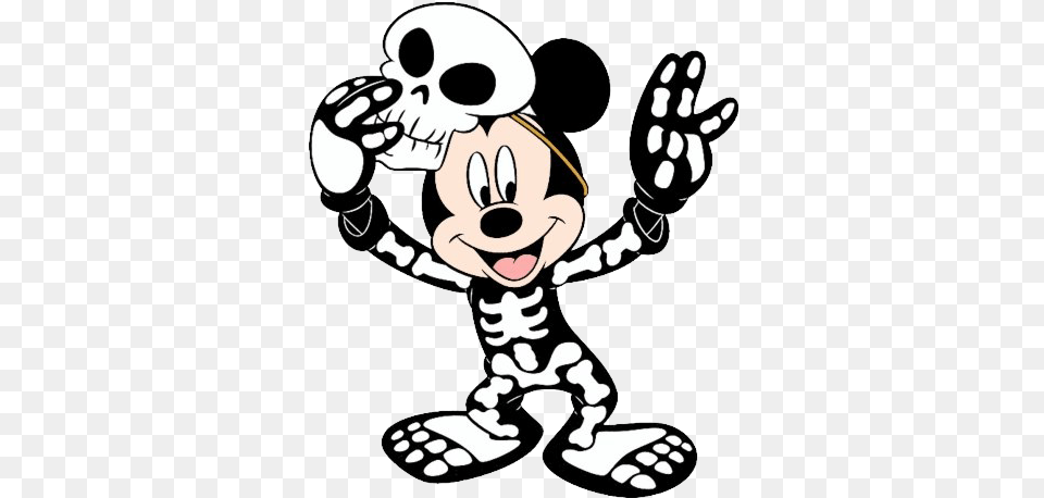 Mickey Mouse Halloween, Stencil, Cartoon Png Image