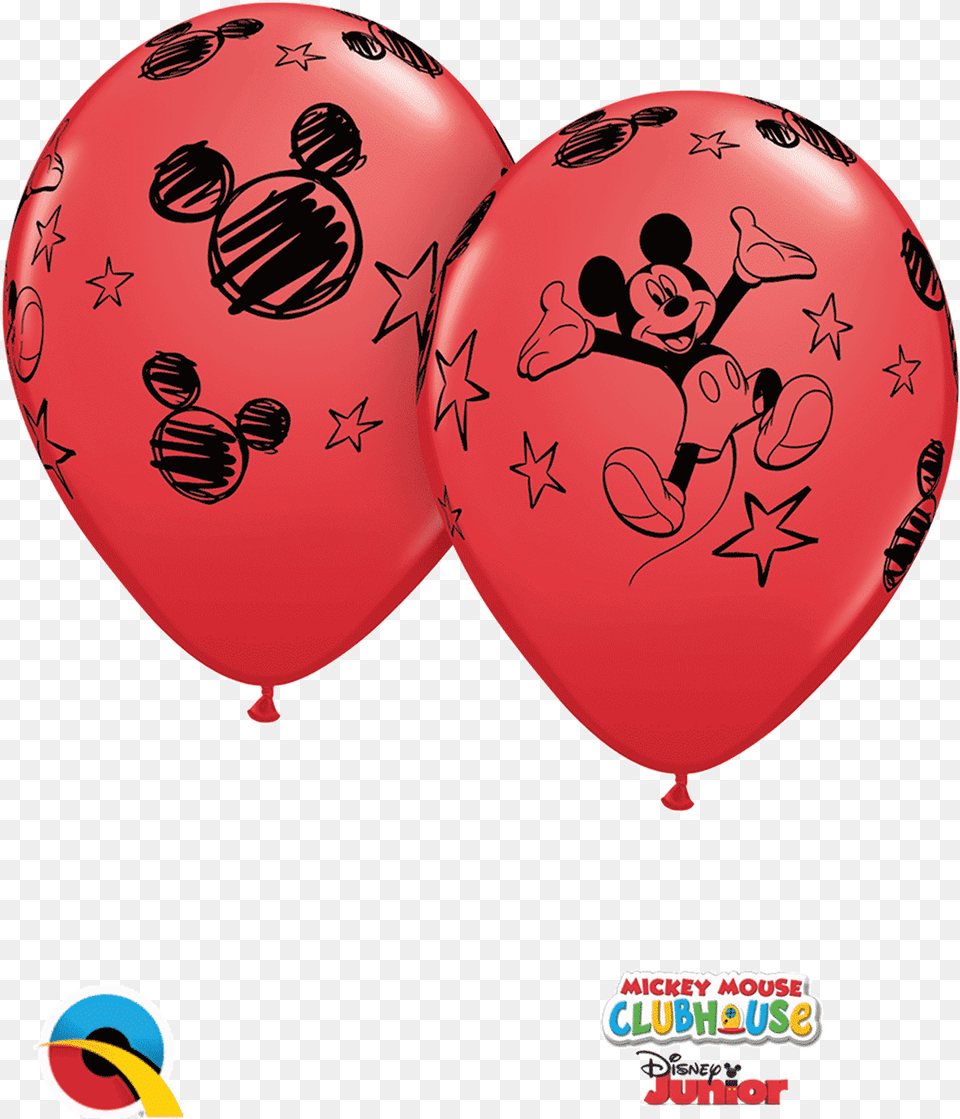 Mickey Mouse Happy Birthday Latex Balloons Purple, Balloon, Person Free Png Download