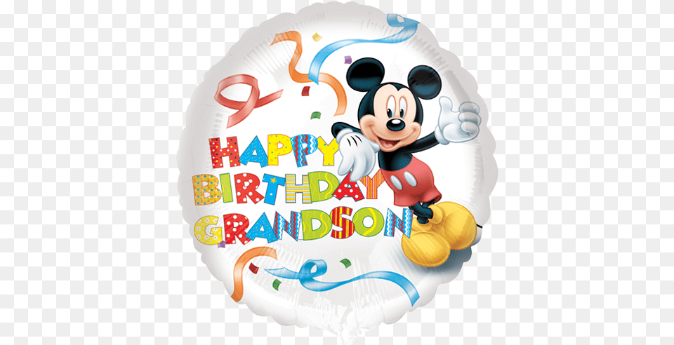 Mickey Mouse Happy Birthday Picture Happy Birthday Son, Birthday Cake, Cake, Cream, Dessert Free Transparent Png
