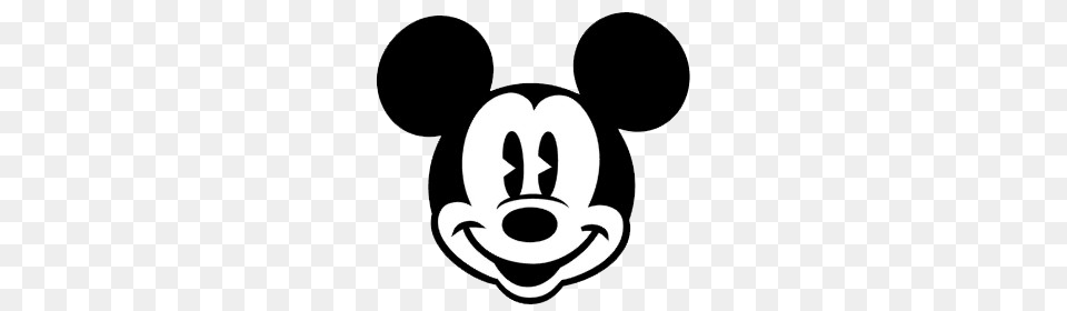 Mickey Mouse Head Clipart, Stencil, Logo, Smoke Pipe Free Png