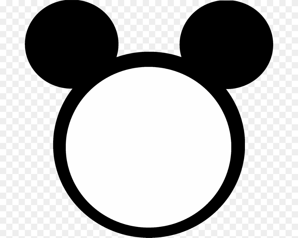 Mickey Mouse Head Free Clipart Clip Art Transparent Mickey Mouse Head Silhouette, Oval Png