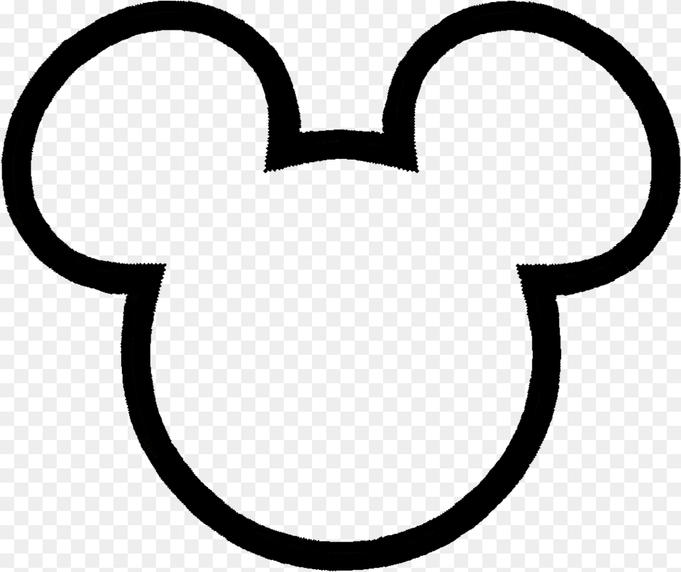 Mickey Mouse Head Outline Mickey Mouse Head Outline, Ammunition, Weapon, Bomb Png