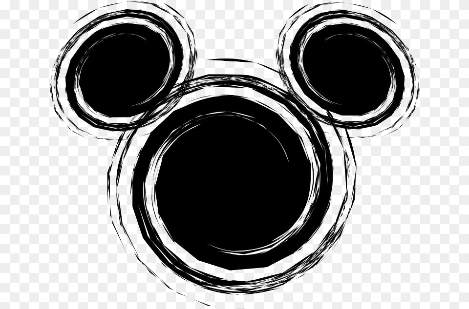 Mickey Mouse Head Swirl, Smoke Pipe Png