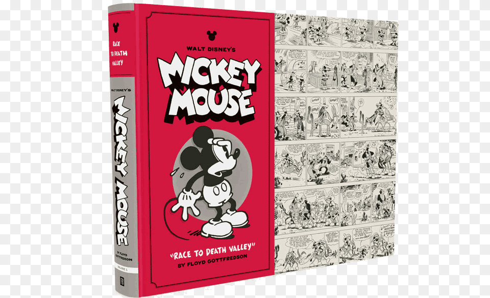 Mickey Mouse In Death Valley Walt Disney39s Mickey Mouse Race To Death Valley Volume, Book, Publication, Baby, Person Png