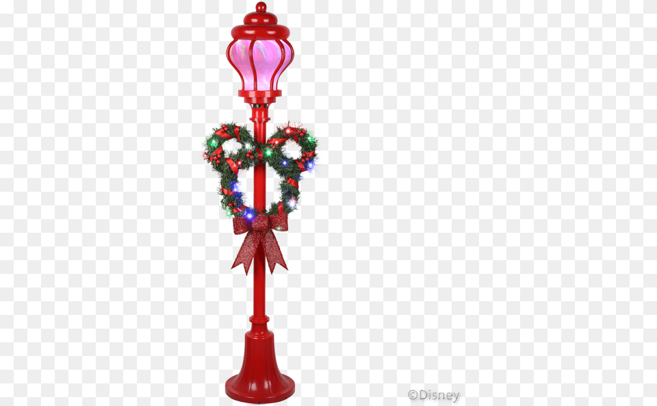 Mickey Mouse Light Ribbons Led Projection Lamp Disney Christmas Lamp Post Png