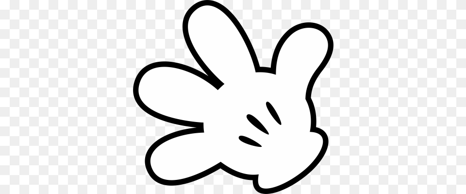 Mickey Mouse Logo, Stencil, Glove, Clothing, Daisy Free Png Download