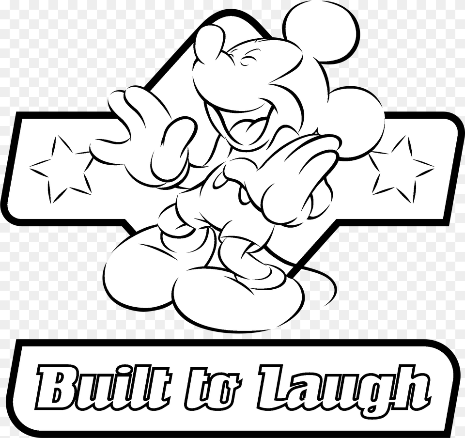 Mickey Mouse Logo U0026 Svg Vector Freebie Supply Line Art Free Transparent Png