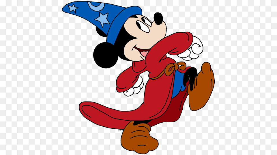 Mickey Mouse Magician Mickey Mouse Sorcerers Hat Minnie Mouse, Cartoon, Head, Person, Adult Png Image