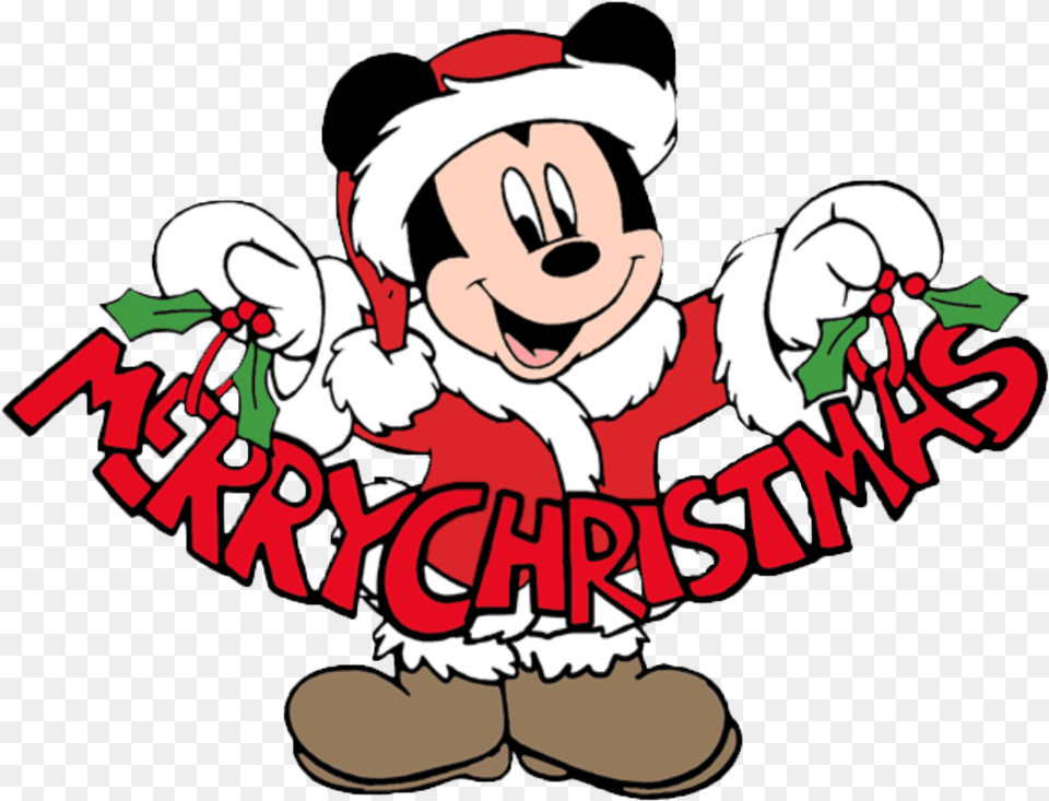 Mickey Mouse Merry Christmas Frame Merry Christmas Disney Clipart, Baby, Person, Face, Head Free Png