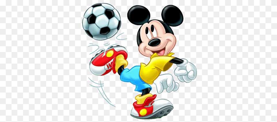 Mickey Mouse Mickey Minnie, Ball, Football, Sport, Soccer Ball Free Png Download