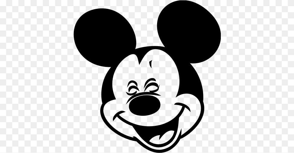Mickey Mouse Minnie Mouse Clip Art, Gray Png Image