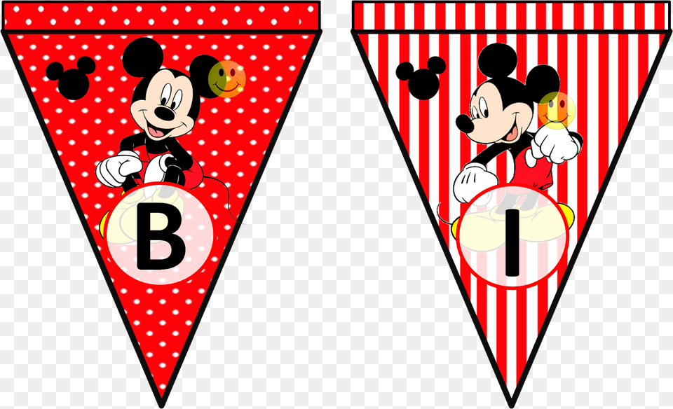 Mickey Mouse Minnie Mouse Printing Text Mickey Mouse Banner, Triangle, Baby, Person, Face Png