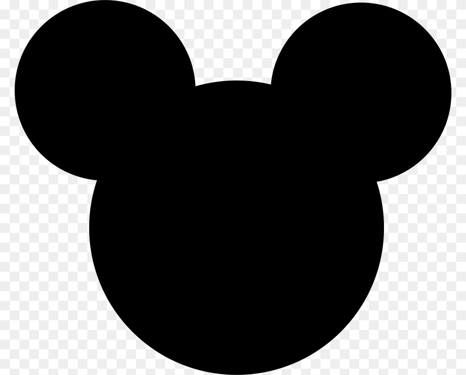 Mickey Mouse Minnie Mouse Silhouette Clip Art Silhouette Minnie Mouse Svg, Gray Png