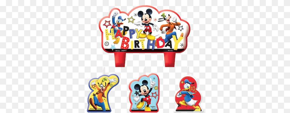 Mickey Mouse Moulded Candle Set Just For Kids Mickey Dance, Adult, Female, Person, Woman Free Transparent Png