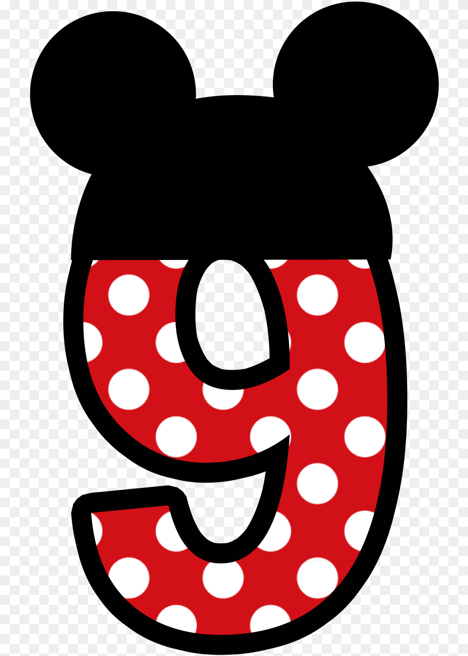 Mickey Mouse Number, Pattern, Symbol, Text Free Transparent Png