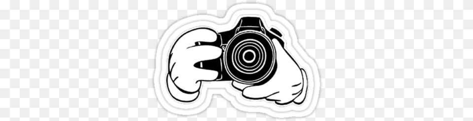 Mickey Mouse Photocamera By Glorijadubravcic Mickey Hands Camera, Person, Photographer, Photography Free Transparent Png