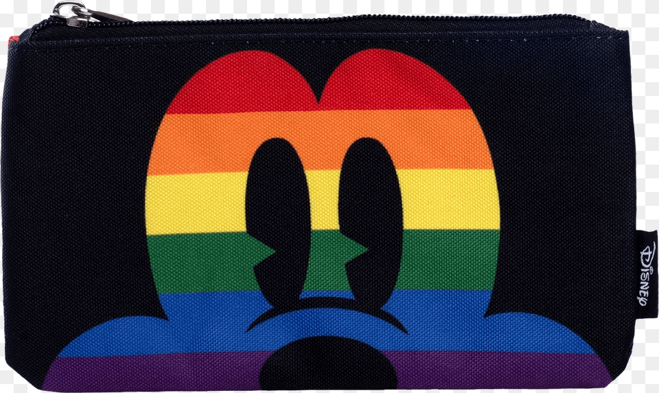 Mickey Mouse Rainbow 8 Pencil Case Loungefly, Accessories, Bag, Handbag, Logo Free Png