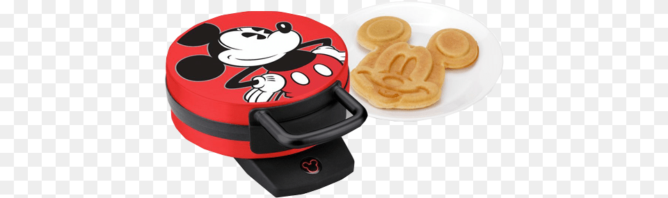 Mickey Mouse Shaped Waffle Maker Disney Dcm 12 Mickey Mouse Waffle Maker Red, Food, Meal Free Transparent Png