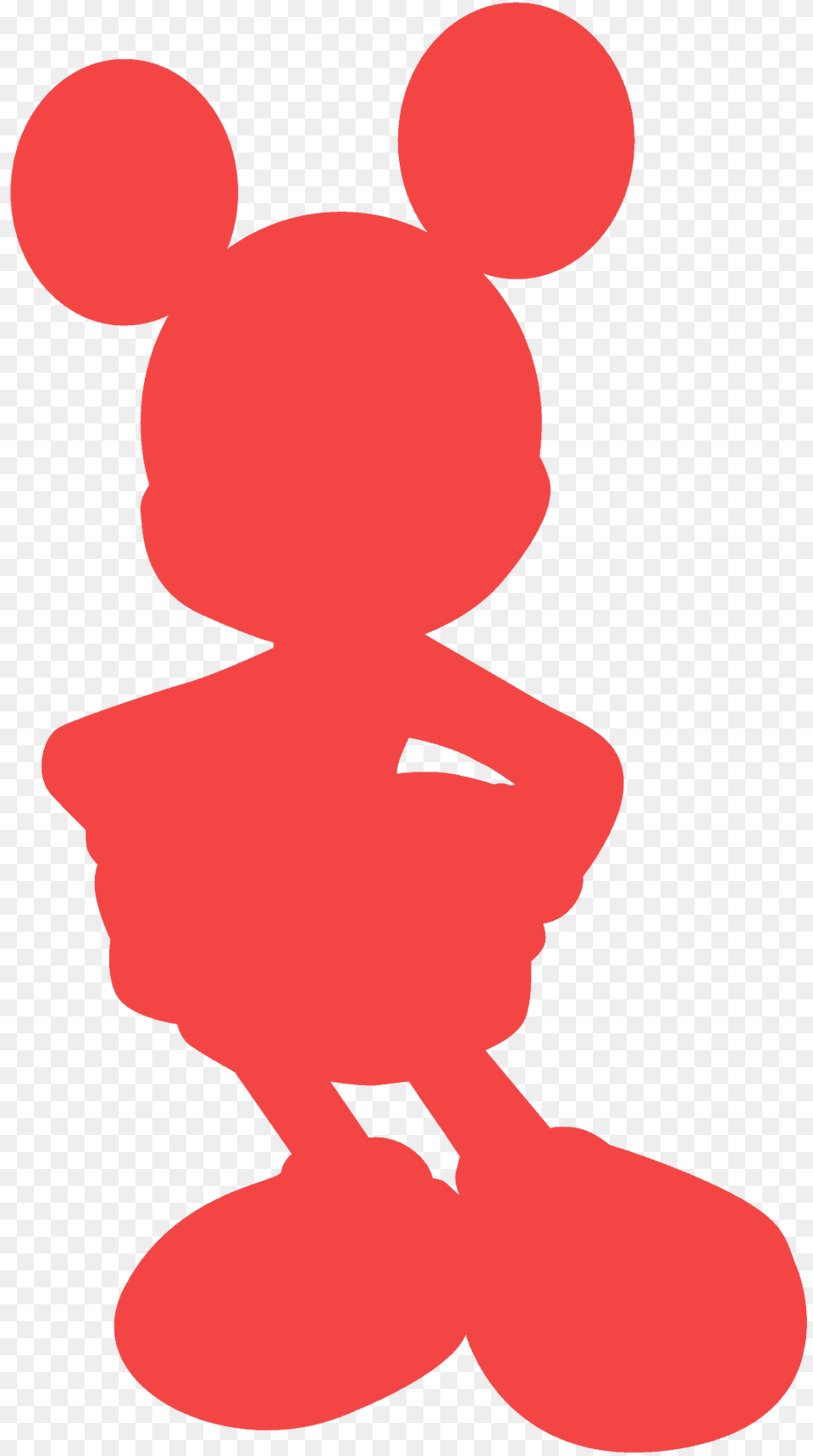 Mickey Mouse Silhouette, Baby, Person, Balloon Free Transparent Png