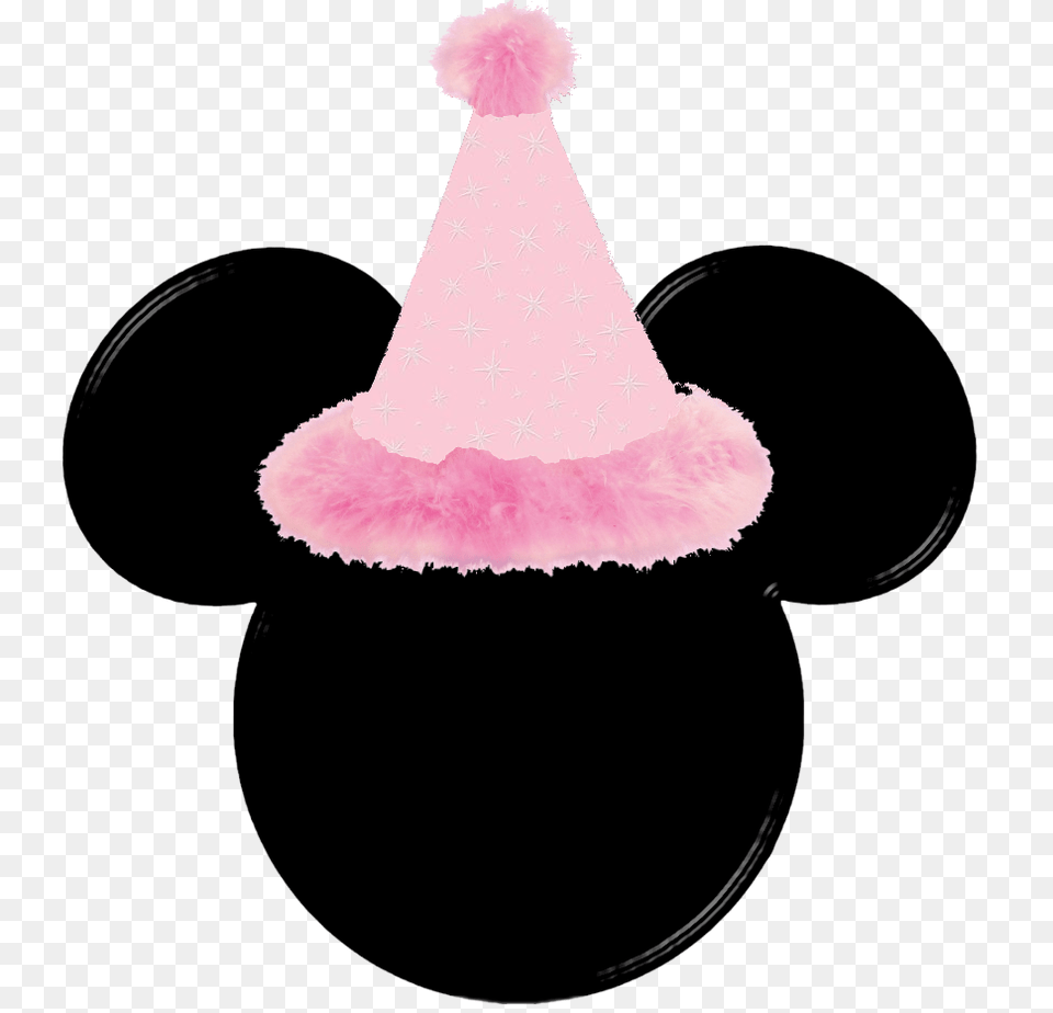 Mickey Mouse Silhouette, Clothing, Hat, Party Hat Png Image