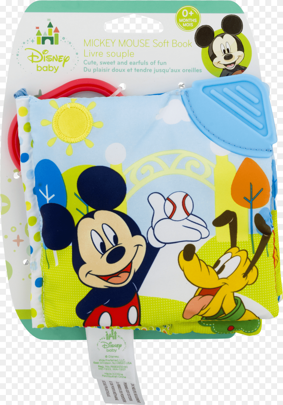 Mickey Mouse Soft Book Livre Souple, Person, Face, Head, Baby Png