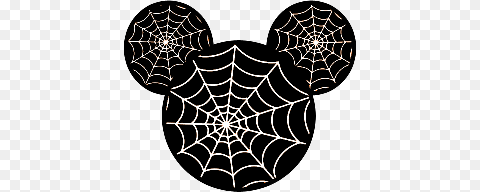 Mickey Mouse Spider Jsbstore Black And White Spider Web Pillow Case Cushion, Spider Web Free Png Download
