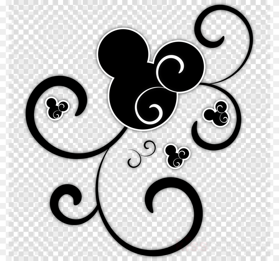 Mickey Mouse Tattoo, Graphics, Art, Pattern, Floral Design Free Png