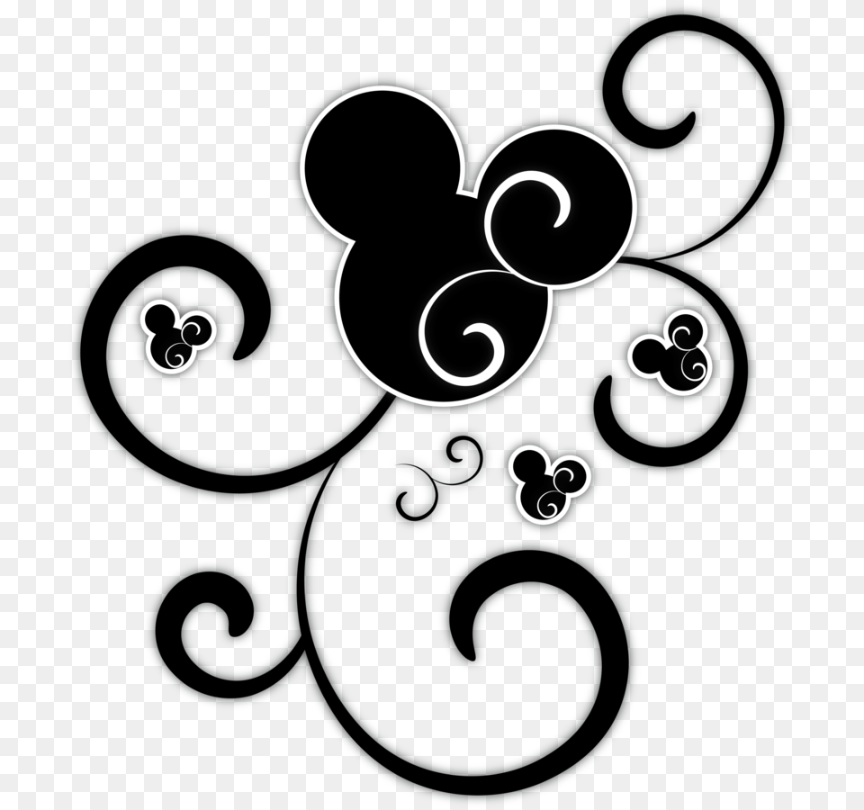 Mickey Mouse Tattoos Designs, Art, Floral Design, Graphics, Pattern Free Png Download