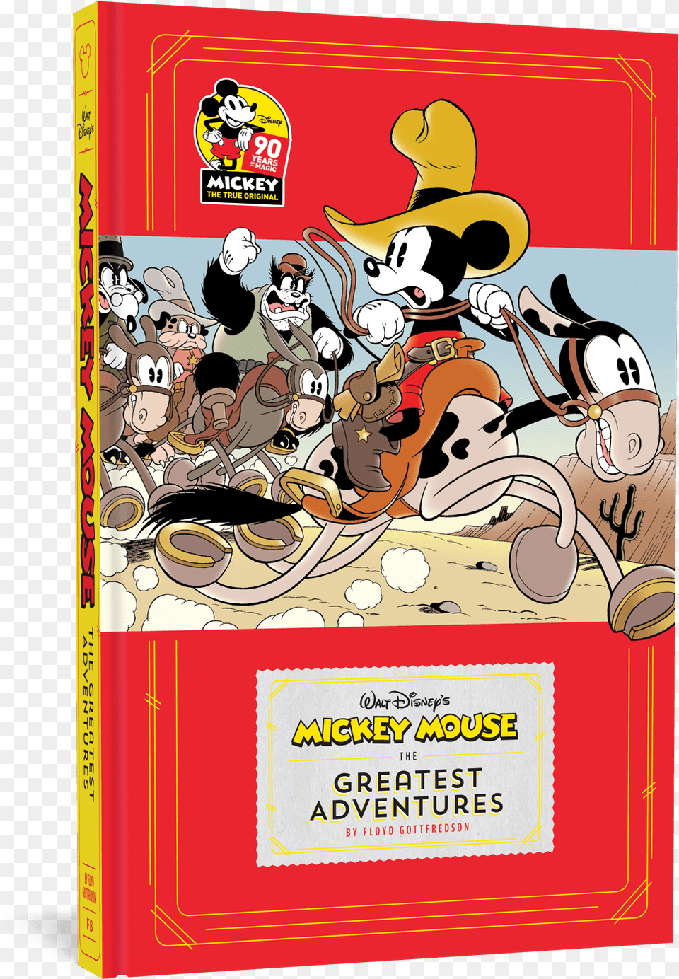 Mickey Mouse The Greatest Adventures Mickey Mouse By Floyd Gottfredson, Book, Comics, Publication, Baby Free Transparent Png